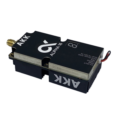 Transmetteur vidéo sans fil AKK Alpha16 5.8G 16W FPV VTX 96CH pour la transmission d'images par drone RC
