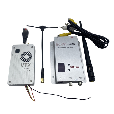 Émetteur et récepteur vidéo sans fil FPV 1.5G 5W, longue portée 20 km VTX VRX RC Racing