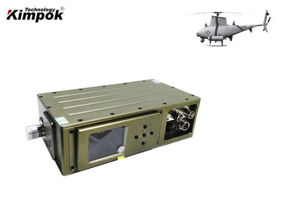 Chiffrage visuel sans fil de la visibilité directe AES 256 de la liaison de transmission de données jusqu'à 100km d'UAV de COFDM