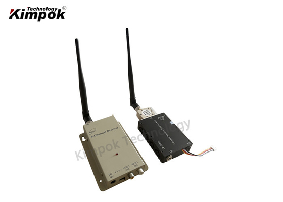 expéditeur visuel de la visibilité directe FPV de 10km, émetteur 1.2GHz et récepteur sans fil