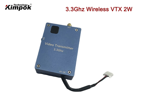 Kimpok 3.3 GHz émetteur vidéo analogique VTX pour la transmission FPV à longue portée
