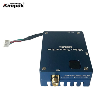 Émetteur vidéo analogique VTX de 600 MHz pour un streaming vidéo fluide avec 8th