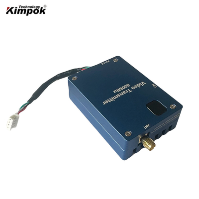 Émetteur vidéo analogique VTX de 600 MHz pour un streaming vidéo fluide avec 8th