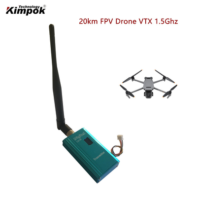 1.5G 1.5W récepteur vidéo signal analogique émetteur et récepteur sans fil VRX pour drones FPV