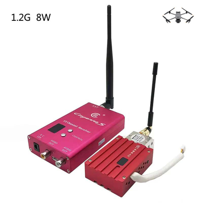 rouge 1,2 GHz 8W numérique Vtx Fpv avec 8 canaux