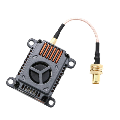 Transmetteur vidéo UAV 8 canaux avec port d'antenne SMA 4.9 GHz 2.5W FPV VTX VRX
