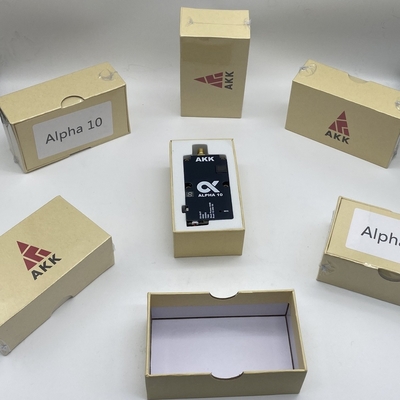 AKK 5.8G 10W VTX Alpha10 Transmetteur vidéo Prise en charge de l'audio intelligent avec 80 CH Drone RC accessoires
