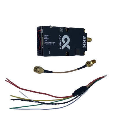 AKK 8W VTX Alpha8 émetteur vidéo sans fil 80CH 5.8G 8W 5W 3W 1W