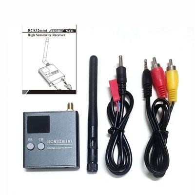 Récepteur vidéo UAV 5.8 GHz, émetteur d'images longue portée, accessoires de drone RC 5.8G VRX