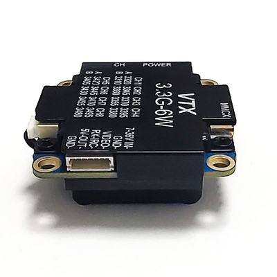3.3G 6W FPV Drone VTX VRX 3.3Ghz Transmetteur vidéo sans fil Récepteur Transmission audio vidéo