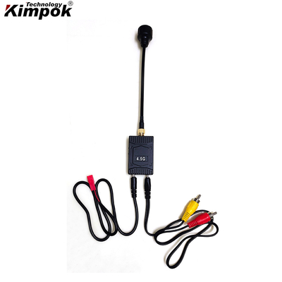 Récepteur vidéo UAV 4.5G 4.5 GHz FPV VRX Réception vidéo sans fil 20 km avec 16 canaux