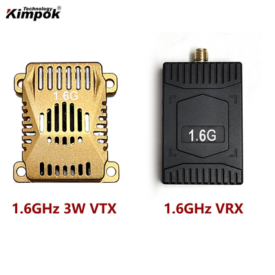 Émetteur vidéo analogique de puissance d'émission 3W pour fréquence 1450MHz-1825MHz 1.6G VTX 16CH