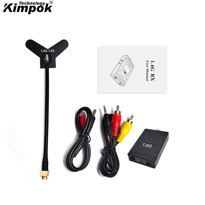 1.6G FPV VRX Émetteur vidéo sans fil analogique 1.6Ghz pour drone, transmission d'images longue portée