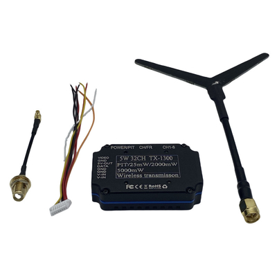 1.2G 1.3G 5W Transmetteur vidéo sans fil 32CH FPV VTX 25mW 2000mW 5000mW Lien vidéo