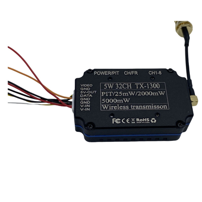 1.2G 1.3G 5W Transmetteur vidéo sans fil 32CH FPV VTX 25mW 2000mW 5000mW Lien vidéo