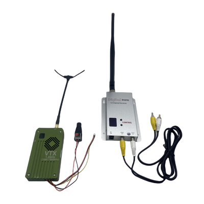 Émetteur-récepteur vidéo de drone 1,2 GHz 8W 1,2G FPV VTX VRX Transmission longue portée