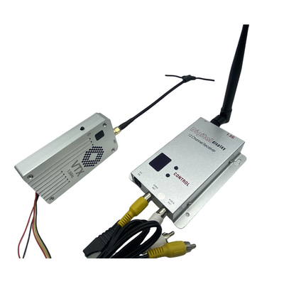 Émetteur et récepteur vidéo sans fil FPV 1.5G 5W, longue portée 20 km VTX VRX RC Racing