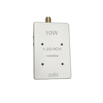 Émetteur vidéo VTX sans fil longue portée 40 km 1,2 GHz 10 W pour drone, liaison vidéo FPV, 9 canaux