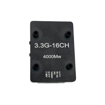 Émetteur vidéo sans fil FPV 3.3 GHz 4W 16CH pour drone de course FPV Accessoires Support IRC