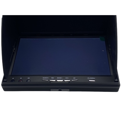 5.8G FPV Moniteur avec 40CH DVR 4,3 pouces 16:9 Affichage LCD NTSC/PAL Recherche automatique Enregistrement vidéo pour RC FPV Multicopter