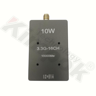 3.3G 10W Transmetteur vidéo drone 3.3Ghz FPV sans fil VTX pour émetteur vidéo longue portée