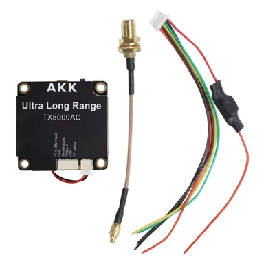 Émetteur vidéo UAV AKK 5W FPV VTX 96CH Émetteur vidéo
