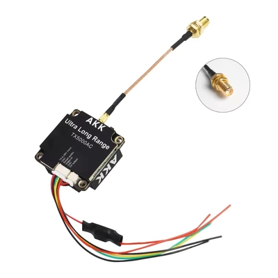 Émetteur vidéo UAV AKK 5W FPV VTX 96CH Émetteur vidéo