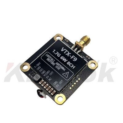 1.7G VTX 1.9G VTX 6W Transmetteur vidéo sans fil 20km Transmission d'image longue distance