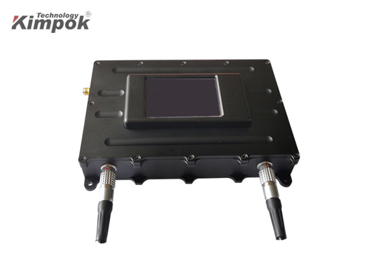 Bas émetteur visuel du retard COFDM avec la vidéo d'AHD et la publication périodique RS232 pour l'UAV d'UGV
