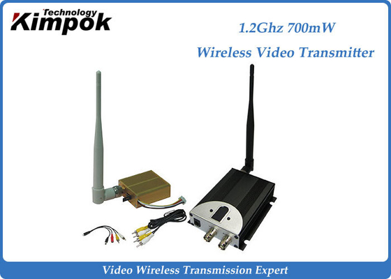 L'émetteur visuel analogue 8CHs 700mW 1.2Ghz 1400m de Kimpok transmettent la distance