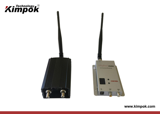 900 MHz / 1.2 GHz 2000mW Récepteur de vidéo sans fil FPV Drone Transmitter avec DC 12V 8 canaux