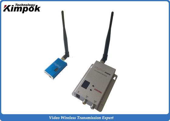 1.2Ghz 36dbm Mini Video Transmitter, émetteur de caméra de bourdon de 6 canaux