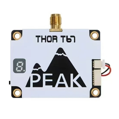 Émetteur vidéo PEAK THOR T67 6.1G-7.2G 3W 64 canaux 9-28V DC